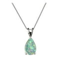 thumbnail image 1 of Elegante 5 estilos de ópalo colgante collares con diseños únicos gota de piedras preciosas de joyería para las mujeres de moda para ella listo para, 1 of 2