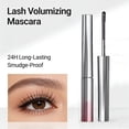 thumbnail image 3 of Silver Tube Gradient Mascara Waterproof Clump Free Lengthening Black Mascara For Natural Lash Look Ideal For Daily Makeup And Special Events, 3 of 7