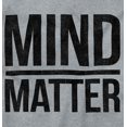thumbnail image 2 of Mind Over Matter Motivational Workout Men's Graphic T Shirt Tees Brisco Brands X, 2 of 3