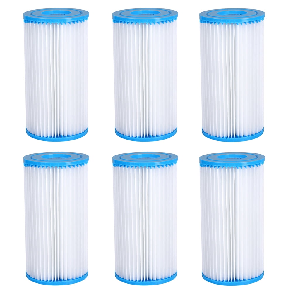 2 Pack XCCYG Swimming Pool Pump Filter Cartridge,Pool Easy Set Type A/C 4.2x8 Filter Pump Replacement Cartridge 