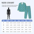 thumbnail image 3 of KLL Beer3 Sleepwear Mens Flannel Pajamas,Long Cotton Pj Set, 3 of 7