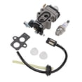 thumbnail image 3 of Brushcutter Trimmer Carburetor, Durable Carburetor Kit Replacement Prolong Machine Life  For Garden Tool, 3 of 8