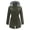 Green, variant on Women's Casual Windbreaker Jacket for Outdoor Rain Lightweight Hooded Zip Up Coat for Everyday and Travel Women's Bomber Jacket Casual Coat