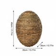 thumbnail image 2 of Rattan Easter Eggs Decor Woven Easter Eggs Decorations Spring Decoration Statue Figurine Rattan Woven Decor for Home Farmhouse Door Kitchen Shelf Indoor Outdoor, 2 of 7
