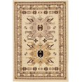 thumbnail image 1 of Unique Loom Taftan Collection Geometric Tribal Area Rug, 2 Feet 2 Inch x 3 Feet, Ivory/Tan, 1 of 2