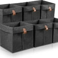 thumbnail image 5 of 2pcs Fashionable Children's Toy Organizers Cubes 12L Capacity Craft from Safe Farbic Felt Materials for Playrooms, 5 of 8