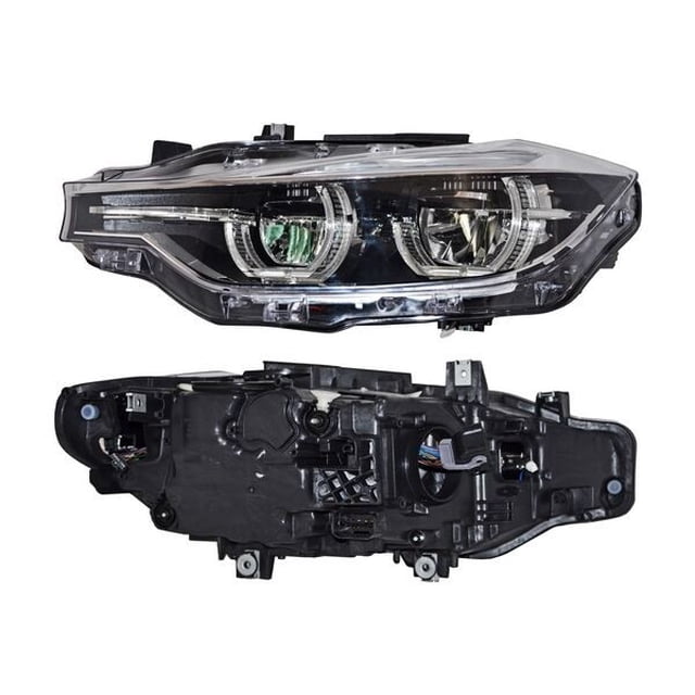 Faro Principal TYC Serie 3 2016 A 2018 Lado Conductor Con leds Con motor