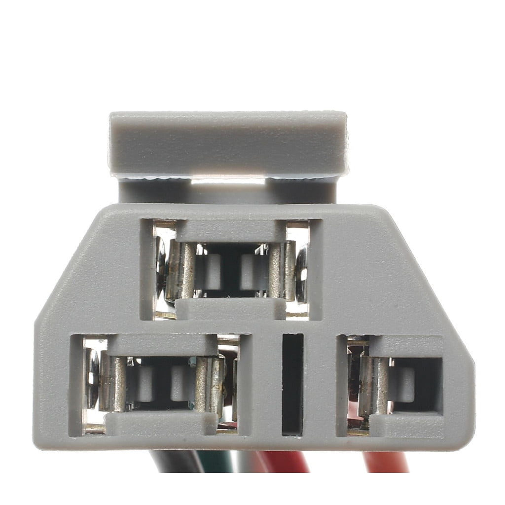 KarParts360 For Ford Crown Victoria 1992 1993 1994 Electrical Connector | Plastic | Metal Contact Terminal | Blade Terminal | Push On Attachment Method | Trapezoid Connector