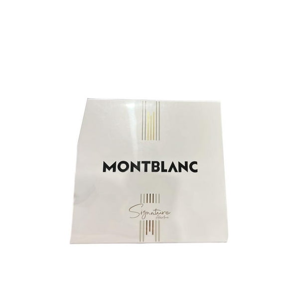 MONT BLANC SIGNATURE ABSOLUE MONT BLANC SIGNATURE ABSOLUE de Mont Blanc, EAU DE PARFUM SPRAY 3 OZ Y LOCIÓN CORPORAL 3.3 OZ Y EAU DE PARFUM 0.25 OZ MINI