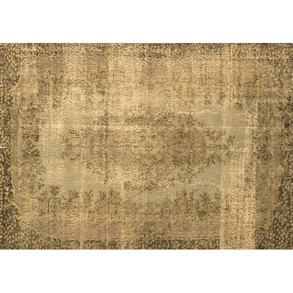 Ahgly Company Indoor Rectangle Persian Brown Bohemian Area Rugs, 8' x 12'