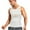White, variant on Yiaimeir Men's Compression Tank Top Slimming Body Shaper Vest Breathable Mesh Design For Workout Fitness And Everyday Wear,Size S-3XL