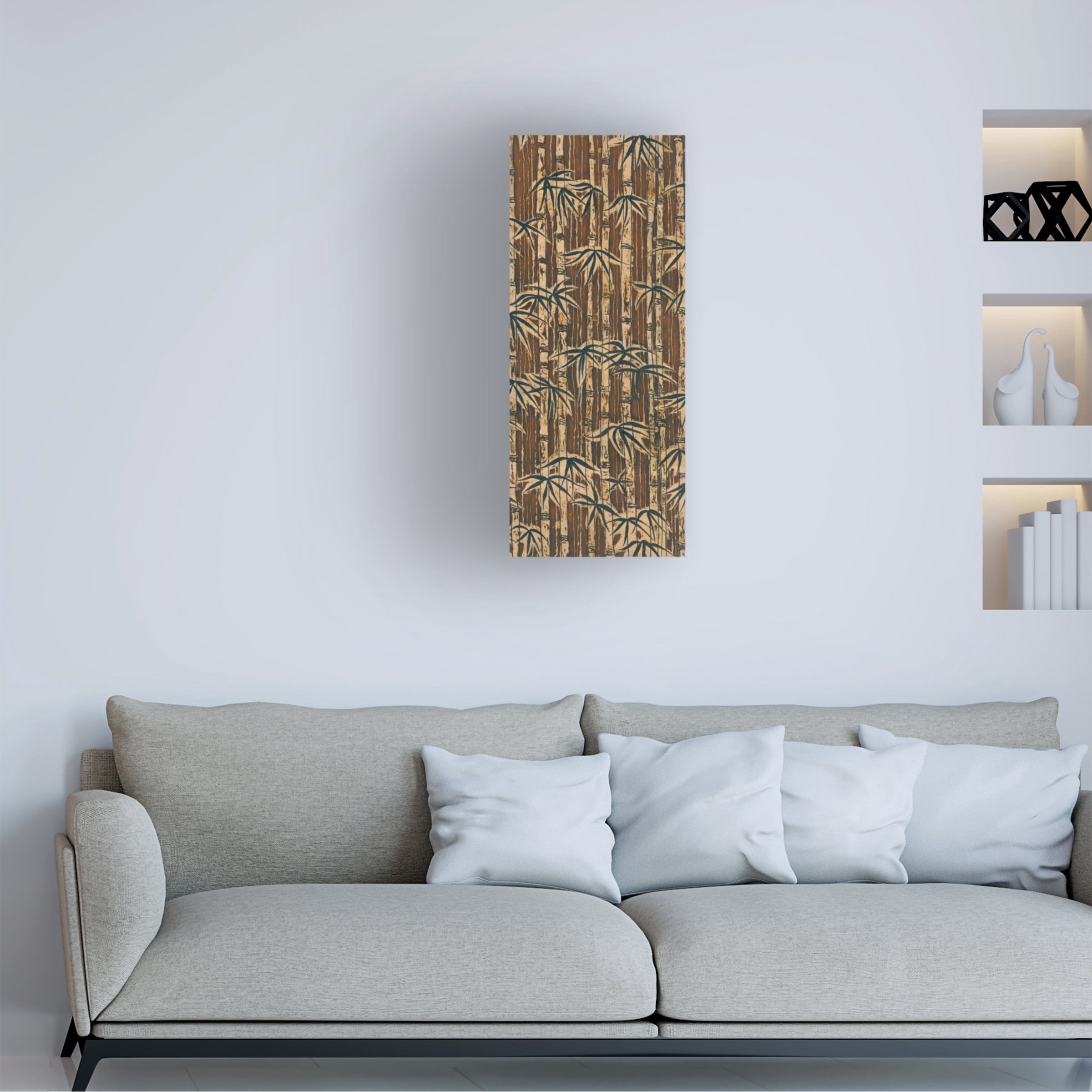 Baxter Mill Archive 'Bamboo Design II' Canvas Art