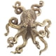 thumbnail image 1 of GOOHOCHY Mini adorno de pulpo de latón, modelo de pulpo, figura animal, decoración de escritorio, 1 of 7