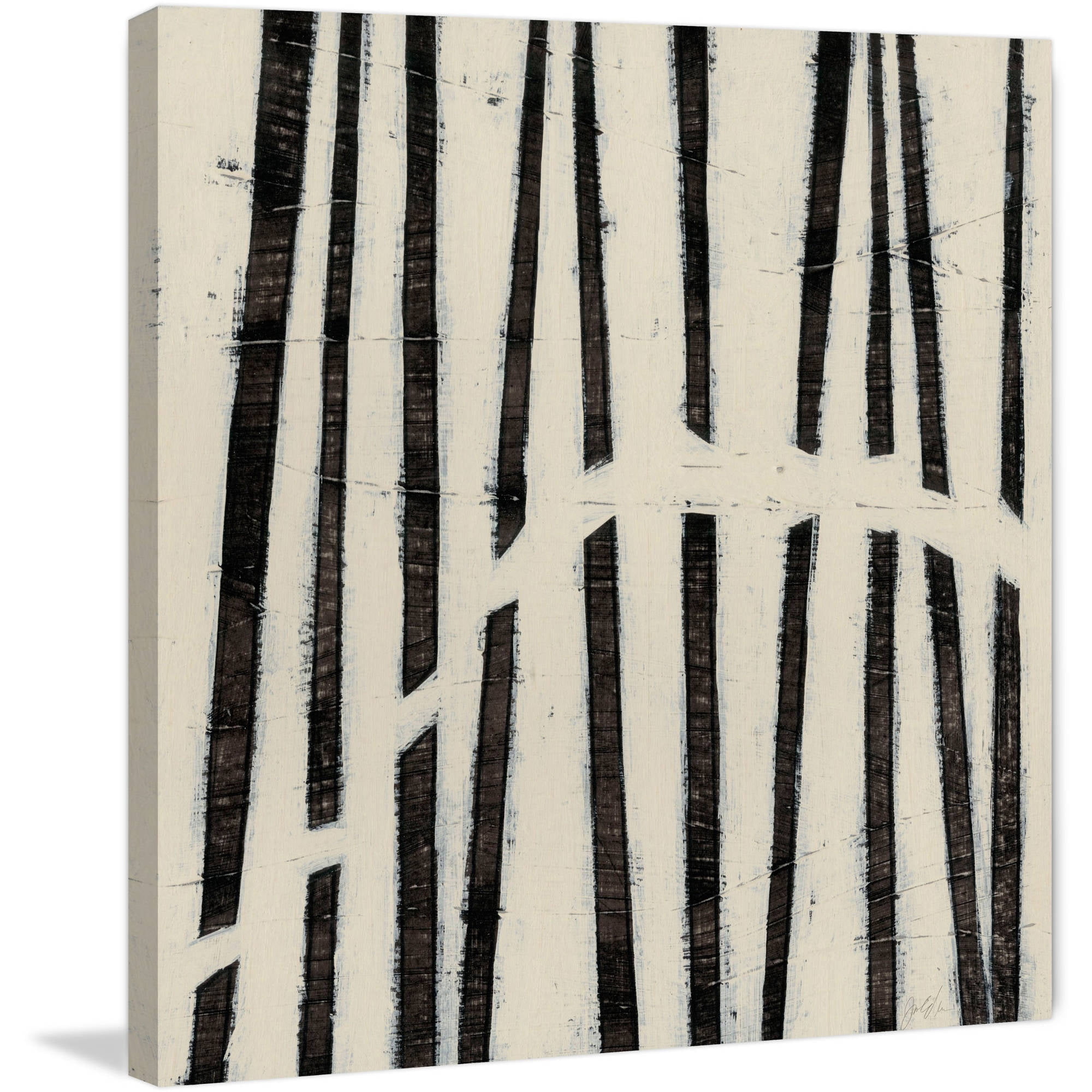 Marmont Hill "Hieroglyph I" Painting Print on Wrapped Canvas