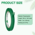 thumbnail image 2 of Uxcell Bag Sealing Tape 3/8 Inch x 109 Yard, Poly Plastic Bag Sealer Tape for Machine Packaging Shop Use, Green 6 Pcs, 2 of 7