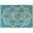 thumbnail image 1 of Ahgly Company Indoor Rectangle Persian Light Blue Traditional Area Rugs, 5' x 8', 1 of 4