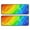 Rainbow Tie Dye-1, variant on Kitchen Rugs Sets Of 2,Rainbow Tie Dye Mandala Pattern Anti Fatigue Kitchen Mat Rugs Non Slip Washable,Decorative Kitchen Floor Mats for Kitchen,Sink,Laundry,17"x47"+17"x47"