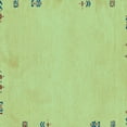 thumbnail image 1 of Ahgly Company Indoor Square Abstract Light Blue Modern Area Rugs, 5' Square, 1 of 4