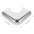 thumbnail image 2 of FRCOLOR  Billiard Net Frame Pocket Liner Table Liners Replacement Silver, 2 of 8