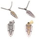 thumbnail image 4 of Collar con Colgante Vintage Qarigey Accesorio Versátil y Elegante para Hombres Color Acero, 4 of 6
