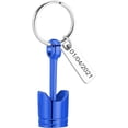 thumbnail image 3 of Auto Part Cremation Urn Keychain for Ashes for Men's Motor Piston Ashes Keepsake Memorial Jewelry Urn Keyring, 3 of 7