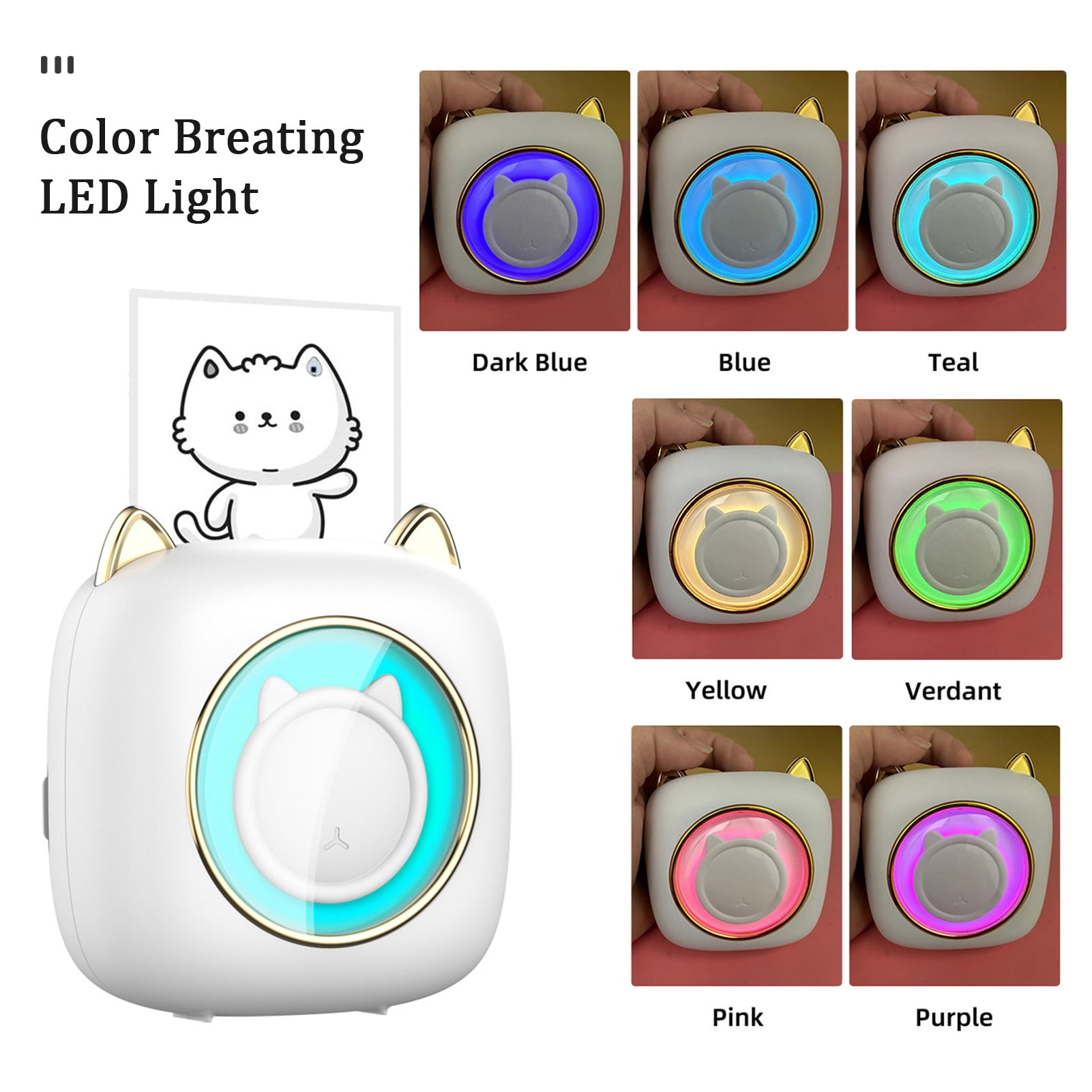 Label printer,Handcraft List Notes Pocket Printer List Notes Journal Receipt Paper Sticker Diy Handcraft List 203dpi Picture Label Bt 203dpi Picture Paper Sticker With Printer Bt 203dpi 5