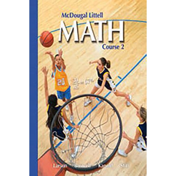 Pre-Owned McDougal Littell Middle School Math, Course 2: Student Edition (C) 2005 2005 (Hardcover) 0618508155 9780618508150