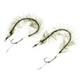 thumbnail image 3 of LOVIVER Weed Combi Rig Carp Fishing Hook Hair Rigs Weed Line D, 3 of 8