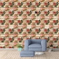 thumbnail image 2 of IDEA4WALL 6pcs Flowers Peel and Stick Wallpaper Removable Wall Murals Large Wall Stickers for Home Decoration, 100"x24", 2 of 5