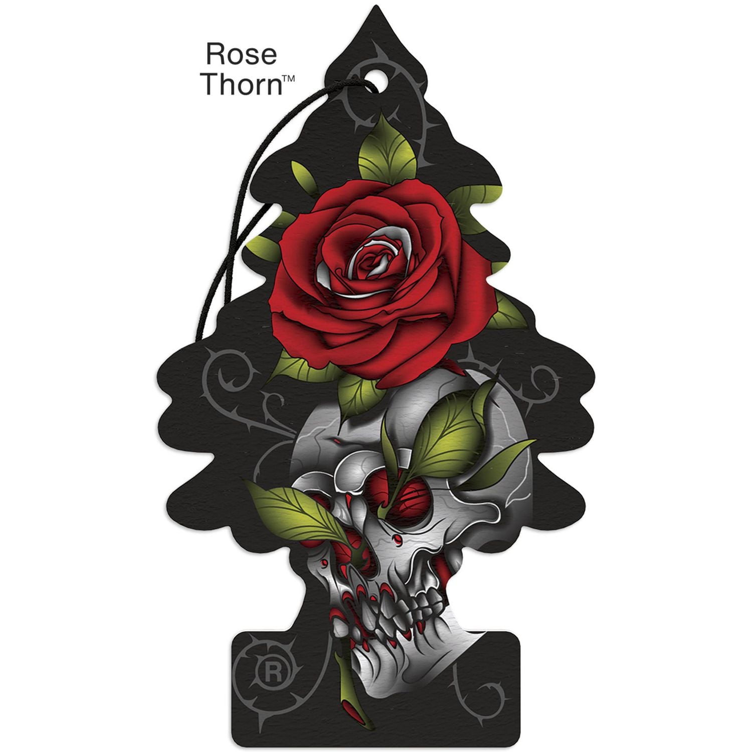LITTLE TREES air freshener Rose Thorn 6-Pack, LT Rose Thorn 6-Pack