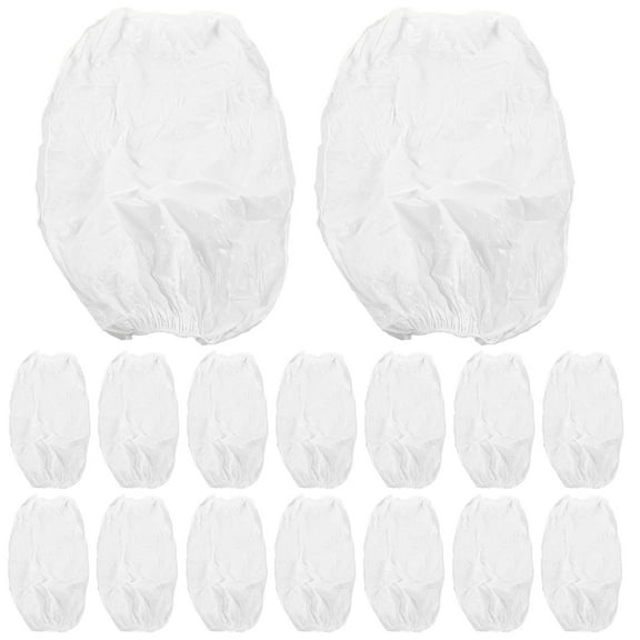 LEORX Versatile Arm Protectors White Pe Plastic for Stain Prevention 100Pcs