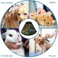 thumbnail image 4 of Sloth Leaves Soft Cat Dog Recovery Collar Adjustable Cat Cone Wound Healing Protective After Surgery for Pet Cone, 4 of 7