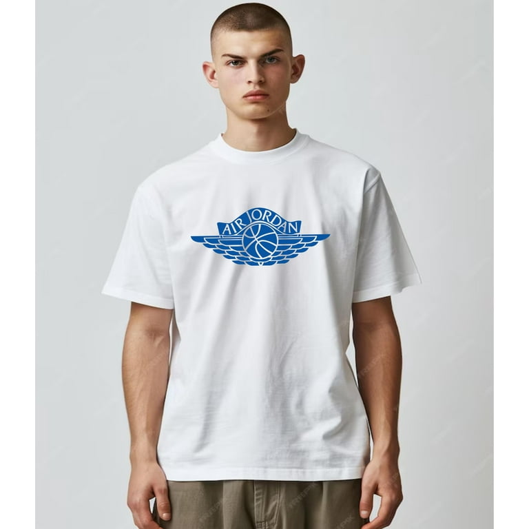 Unisex Short Sleeves Tee Air Jordan for Men and Women up to Size 4XL