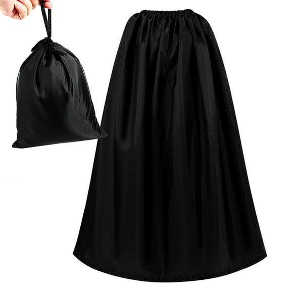 WRITWAA Black Portable Changing Tent Polyester Fabric for Outdoor Privacy Shelter