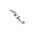 thumbnail image 1 of Eigraketly 4 Pieces Stainless Steel Lever Closure Door Anti-corrosive Drawer Lock Pre-drilled Electroplate Wardrobe Glossy Stylish Type2, 1 of 6