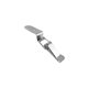thumbnail image 5 of Kenally 4 Pieces Stainless Steel Lever Closure Door Anti-corrosive Drawer Lock Pre-drilled Electroplate Wardrobe Glossy Stylish 2piezas, 5 of 6