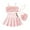 Hot Pink, variant on Sngxgn Toddler Baby Girl Fall Winter Skirt Set Long Sleeve T-Shirt Top & Skirts Dress 2Pcs Outfits(Yellow,130)