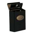 thumbnail image 4 of Gibraltar Designer Modern Residential Locking Wall Mount Mailbox, Black & Bronze, 4 of 5