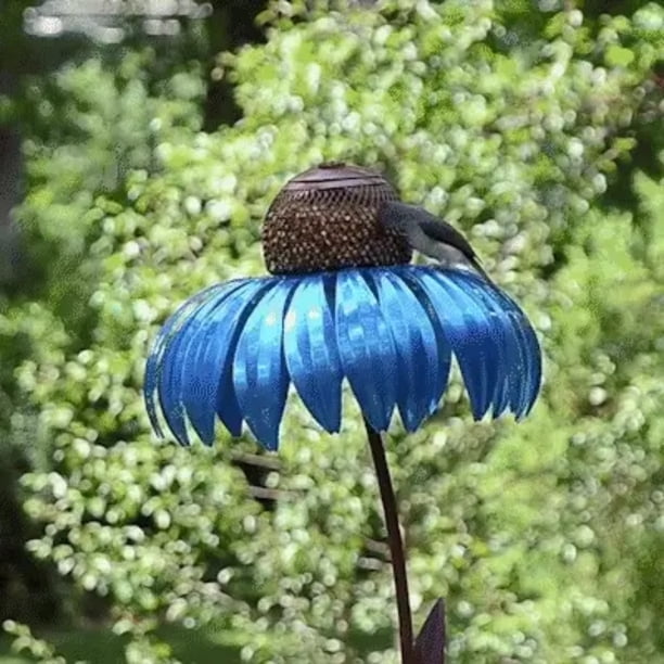 Teissuly Clearance Outdoor Flower Bird Feeder,Spring Decoration,Outdoor Flower Bird Feeder, Hummingbird Feeder(Blue, ) Teissuly WER202309090174