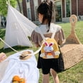 thumbnail image 3 of Mochila De felpa para bebé recién nacido, morral escolar de animales de dibujos animados para niños y niñas, bolso escolar para guardería, 3 of 4