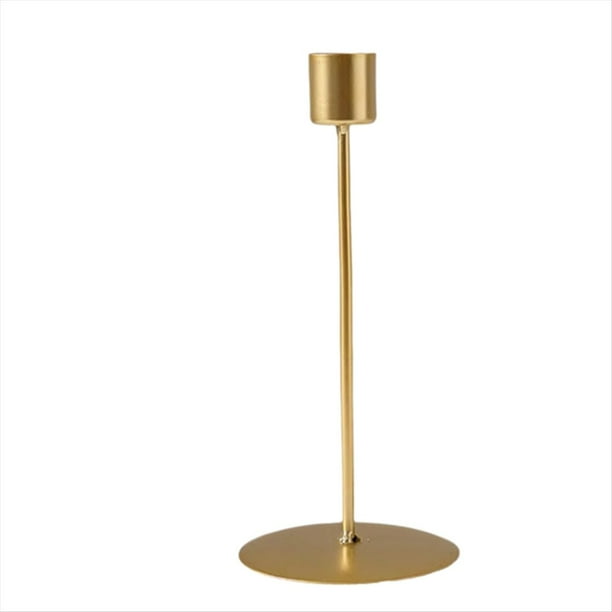 1 Candelabro Individual, Candelabro de Hierro Forjado, Decoración de Bodas, Romántico, Cena A la Luz de las Velas, Candelabro
