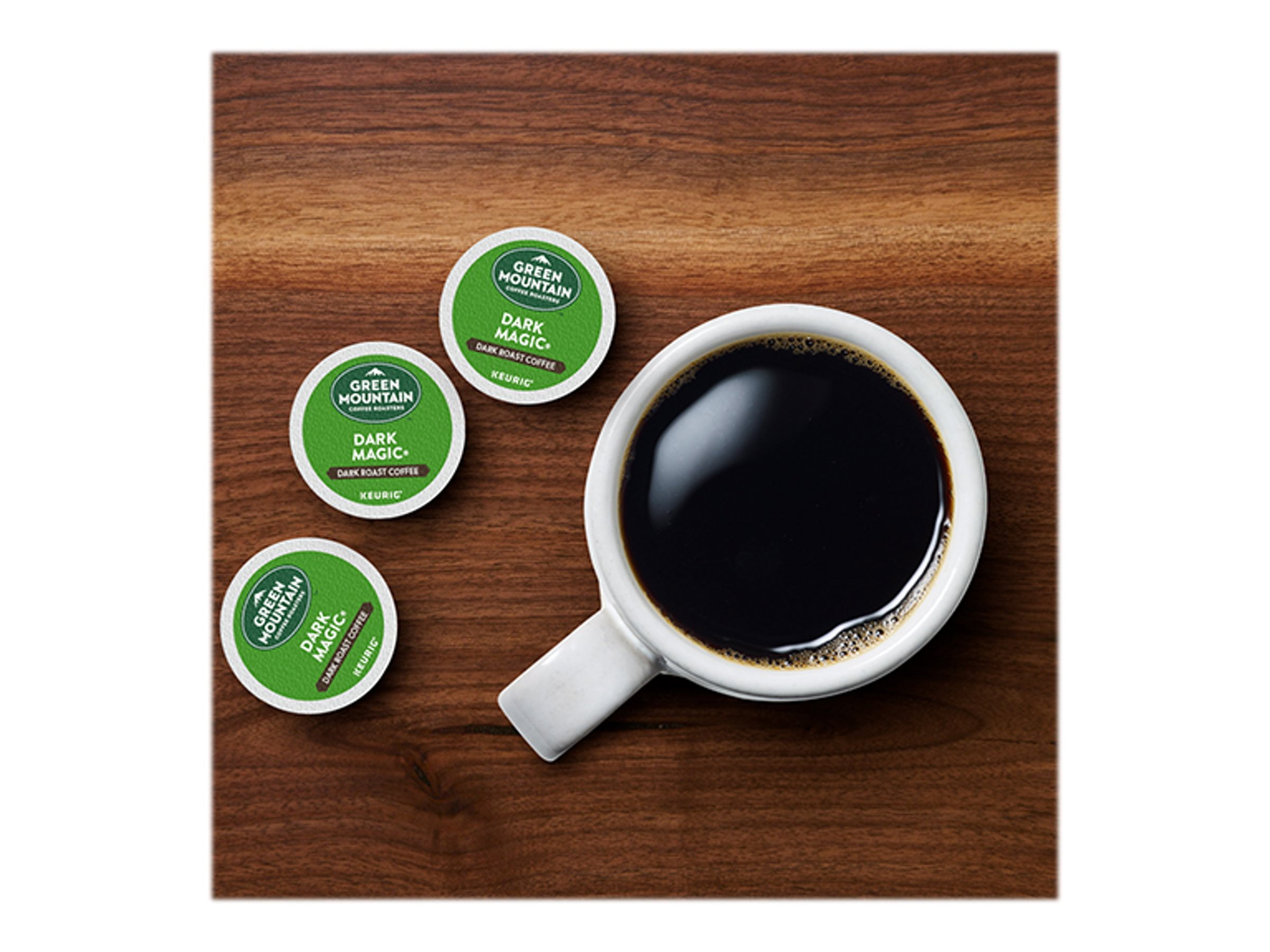Green Mountain Coffee Roasters Dark Magic - Coffee pod - 96 pcs. x 0 oz - arabica - decaffeinated