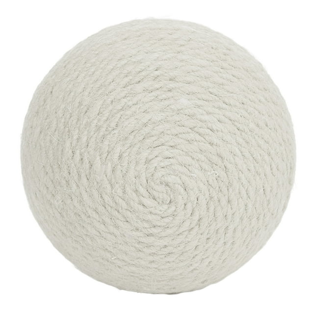 Bola interactiva del sisal del gato, bola del sisal del gato alivia la eficacia óptima de la bola del sisal del gatito de la bola del sisal del gato Jadeshay A