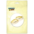 thumbnail image 1 of Wedding Rings Love Romance Pinback Button Pin Badge, 1 of 2