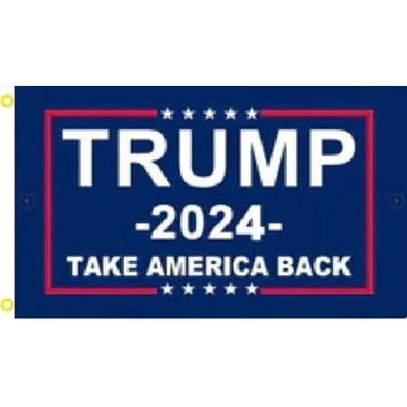 Trump 2024 President Flag Take Save America Back 3x5 Feet Donald Trump MAGA 100D