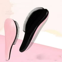1PC 15cm Plastic Hair Comb, Fine Tooth, Anti-static, Massage, Pink