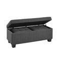 thumbnail image 4 of Picket House Furnishings Everett 3 Piece Ottoman Set in Charcoal, 4 of 9