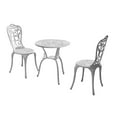 thumbnail image 2 of Outsunny Aluminum 3 Piece Indoor/Outdoor Bistro Set, 2 of 7