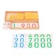 thumbnail image 1 of Juguetes de conteo Montessori,Juguetes Montessori manipulativos de matemáticas para preescolar,Juego de banco de matemáticas Montessori con cuentas y bandeja,Materiales Montessori para, 1 of 9