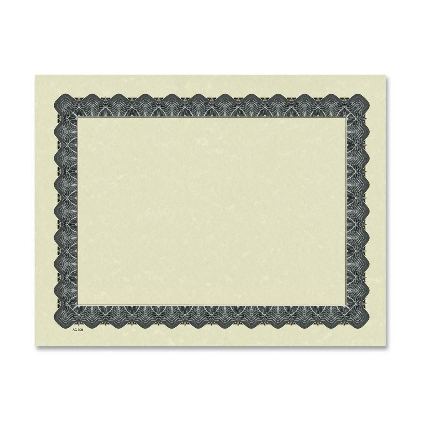 Great Papers! Blank Parchment Certificate